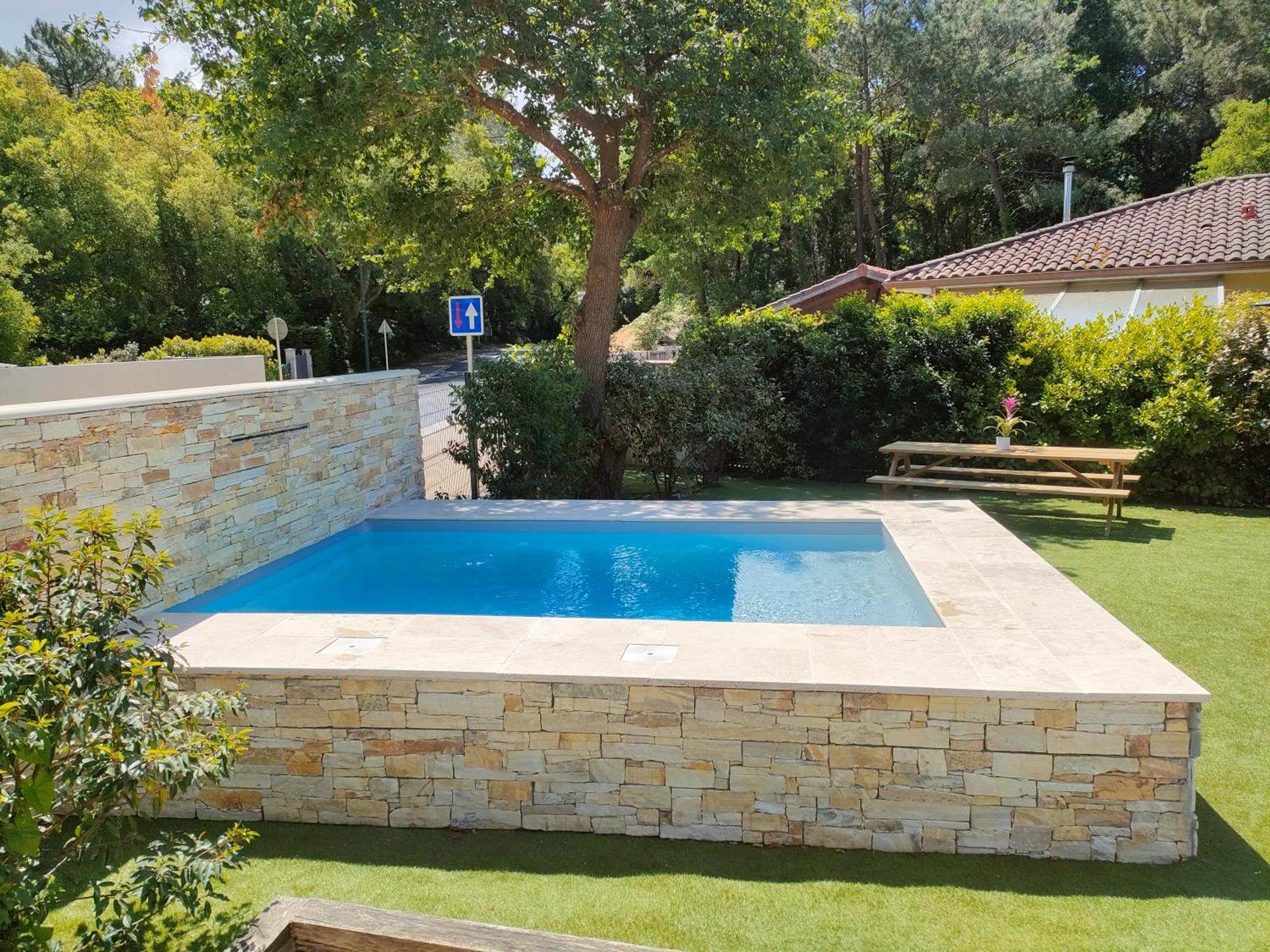 La Villa Ocean Avec Spa Et Piscine - Les Gites De Camparan لابينيه المظهر الخارجي الصورة